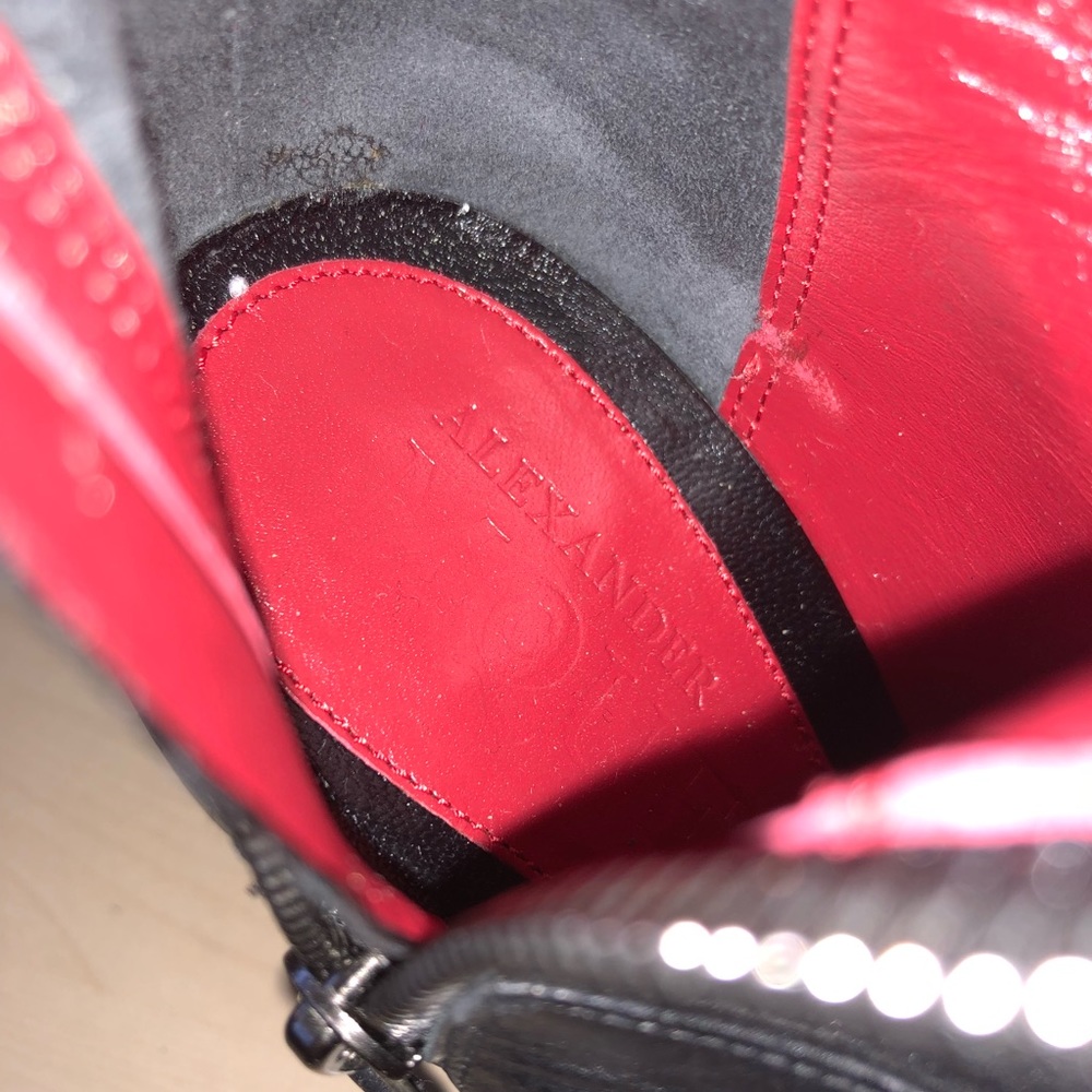 ❌SOLD❌ Alexander McQueen Leather Snap Boots - Picture 8 of 8
